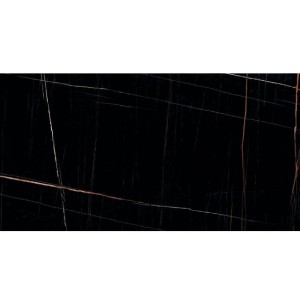 Italgraniti Sahara Noir Marmor-Optik Fliesen 60x120 poliert