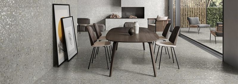 Saime Frammenta Taupe Naturale 60x60 płytka lastryko gresowa 150527