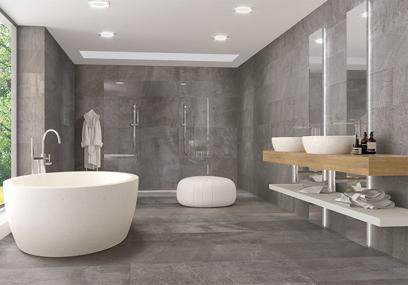 Ibero Sunstone Basalt REC-BIS Lappato Plus 60x120 płytka gresowa 162332