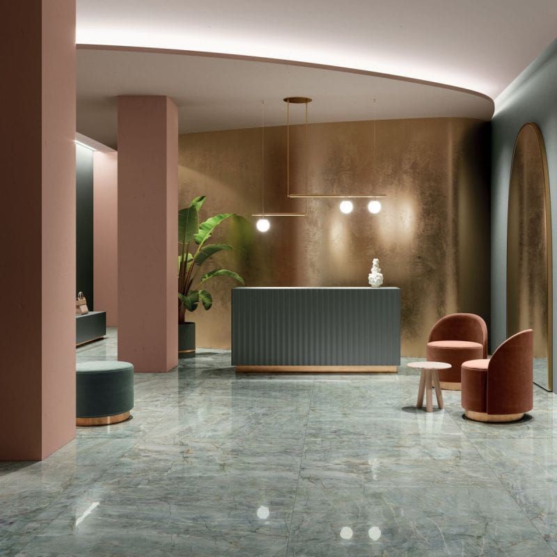Ariana Nobile Emerald Green Lux 60x120 płytki marmurowe gresowe 114719