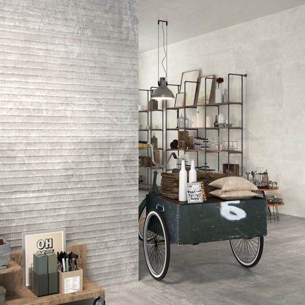 Baldocer Urban Tesla Grey 40x120 płytka ścienna 117604