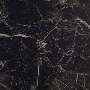 Marazzi Allmarble Saint Laurent Lux 90x90: Schwarze Marmorfliesen