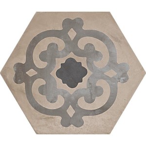 Marca Corona Terra Fiore Hexagonale F 25x21,6 0416 Fliesen