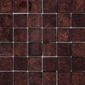 Dell Arte Brillant Ginger Glasmosaik 30x30x8 Braun