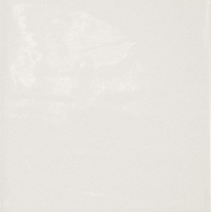 Weiße Fliesen kleine Quadrate leichte Struktur für die Küche zwischen Schrank und Arbeitsplatte Equipe Country Blanco 13,2x13,2