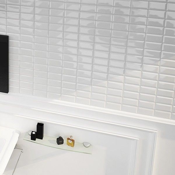 Equipe Metro White 10x20 płytka ścienna 159030