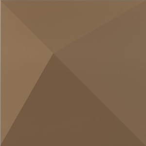 Dune Shapes Kioto Bronzo 25x25 Wandfliese 187486