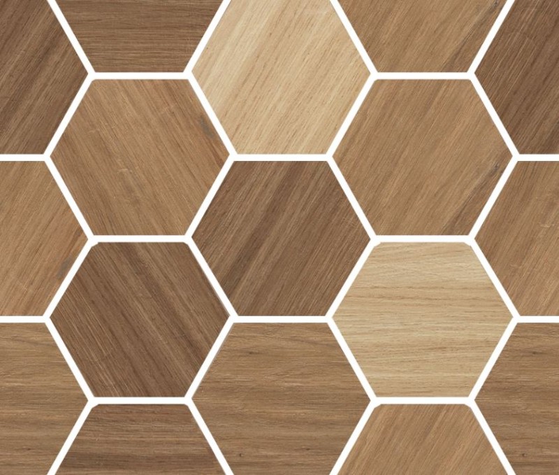 Mozaika drewnopodobna heksagonalna Marazzi Treverklife Mosaico M0KP 35.9x35.5 18565
