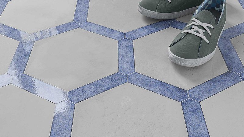 WOW Concrete Hexagon Light Grey 20x23 płytka heksagonalna 164081