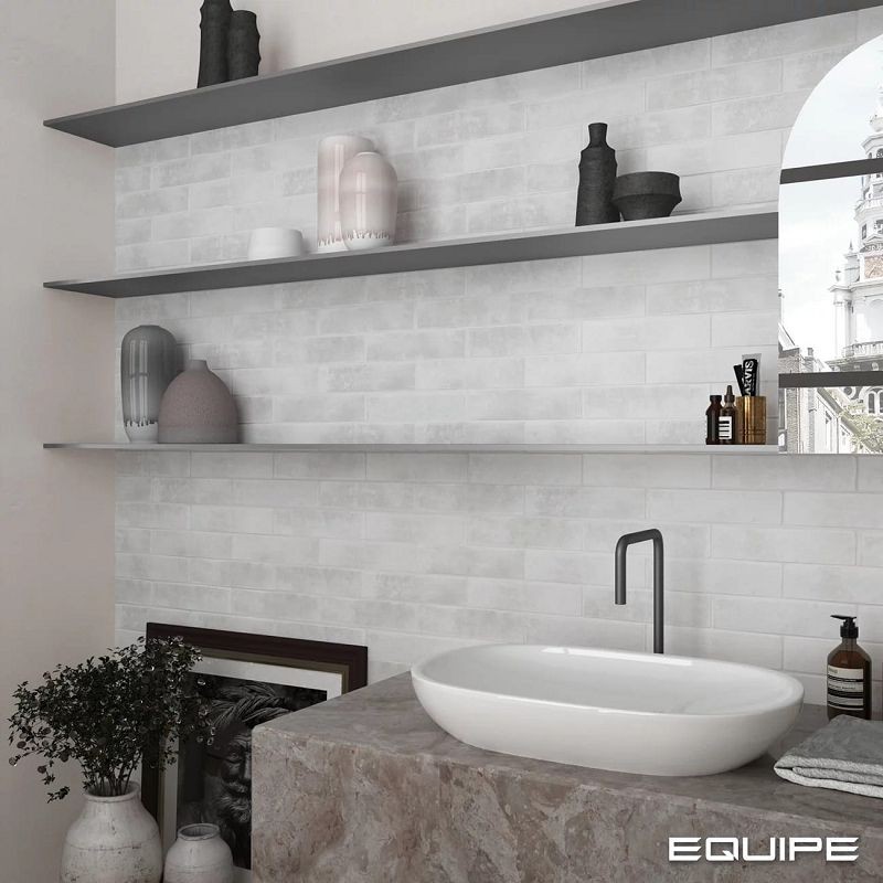 Equipe Argile Ice 6x24,6 płytki gresowe jodełka 126742