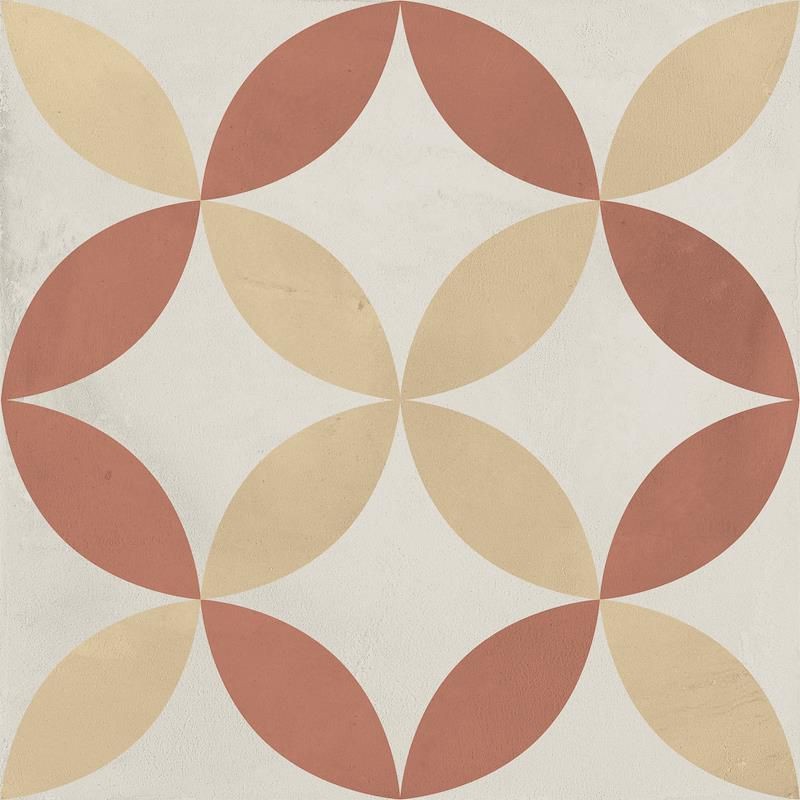 Marca Corona Terra Art Astro Tramonto/Crema 20x20 I397 płytki gresowe patchworkowe 144335