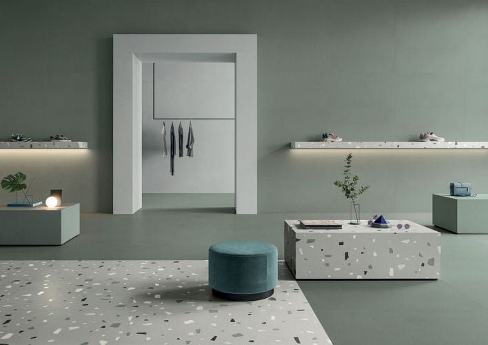 Italgraniti Nuances Salvia StrideUp 60x120 płytki gresowe imitujące beton 134293