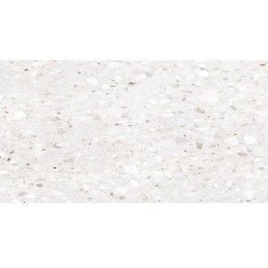 Saime Frammenta Bianco Lucido 60x120 Terrazzo Fliese