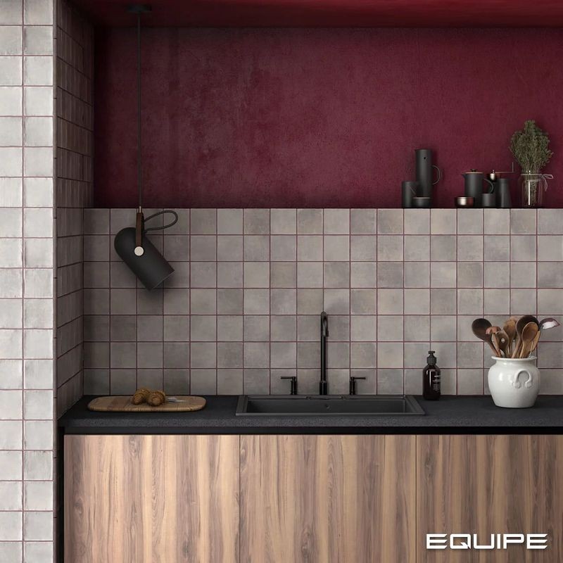 Equipe Argile Concrete 10x10 płytki cegiełki gresowe 126712