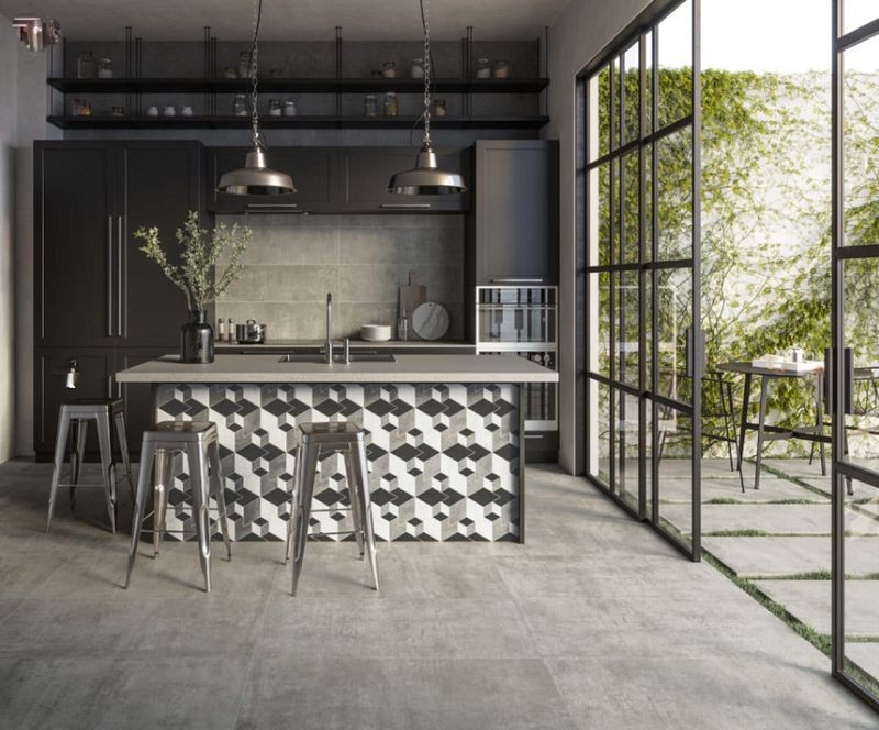Aparici Attila Grey Natural 49,75x99,55 płytka gresowa 108654