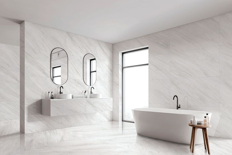 ITT Palisandro White Polished Rect. 60x120 płytka imitująca marmur 135248