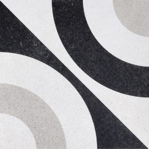 Fioranese Cementina B&W_5 20x20 CBW20C5 Feinsteinzeugfliese