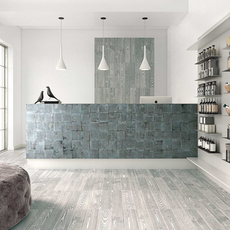 WOW Enso Yakedo Light Grey 10x50 płytka drewnopodobna jodełka 155817