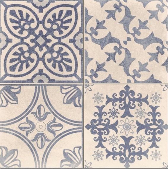 Realonda Skyros Deco Blanco 44x44 płytka gresowa 156628