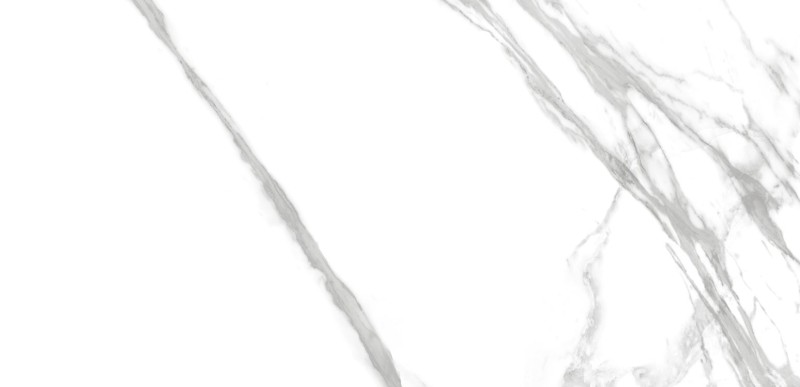 Gres marmur biały czarna żyła Da Carrara Grey polished 60x120x9mm 100057