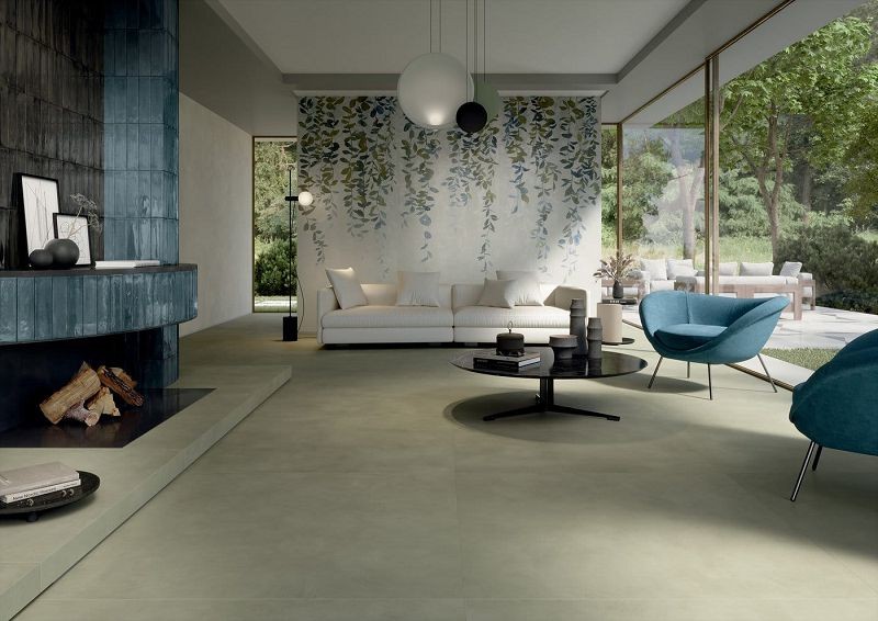 Marca Corona Multiforme Lichene 80x80 I824 płytki gresowe betonowe 143600