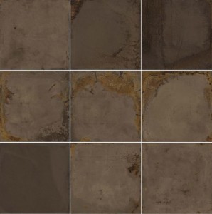 ABK Play Oxide Bronze 20x20: Braune Bodenfliese Flur