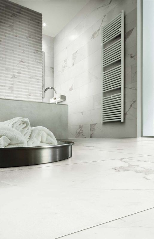 Płytki imitujące marmur Cerim Timeless Calacatta Lucido 80x80 hb 11572