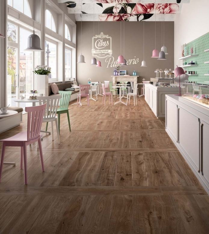 Gres jak drewno ciemny braz orzech Marazzi Treverkever Clove MH8D 20x120 9581