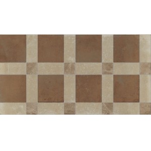 Aparici Cotto Stamp Natural 50x100 Fliesen, Feinsteinzeug Patchwork