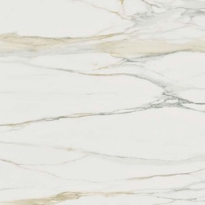 Florim Rex Classici Calacatta Gold Matt 80x80: Matt Fliesen, Marmoroptik, großformatig