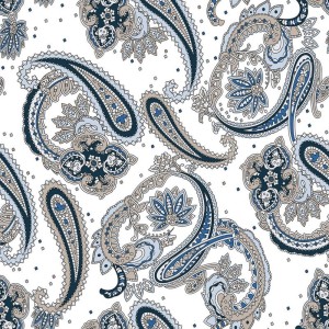 Keros Paisley Amber 25x25 Patchwork Dekorationsfliese