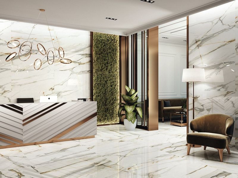 APE Calacatta Borghini Polished Rect 60x120 płytki marmurowe gresowe 110691