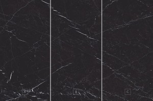 Florim Rex Classici Marquinia Chain Gloss: 360x240 schwarze Marmorfliesen