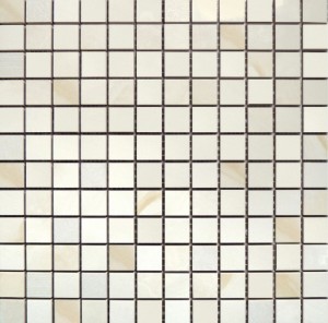 Aparici Beyond Ivory Mosai: Weiß-Beige Marmoroptik Fliesen 29,75x29,75