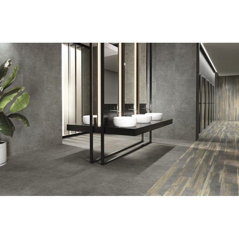 APE Wabi Sabi Stru Wabi Grafite Rect 60x60 płytki betonowe gresowe 112811