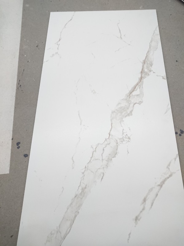 Gres marmur biały złota żyła Casalgrande Padana Marmoker Statuario Oro mat 120x120 6,5mm 99321