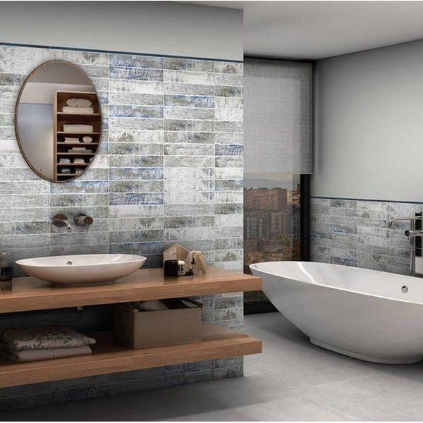 Cifre Colonial Wood White Mate 7,5x30 płytka ścienna drewnopodobna 121111