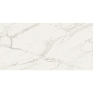 Fioranese Marmorea Bianco Statuario 60x120: Hochglanz-Feinsteinzeug Fliesen Marmoroptik