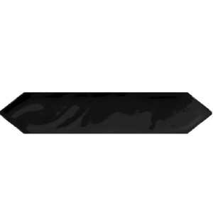 Cifre Monochrome Picket Black Brillo 7,5x30 Wandfliese