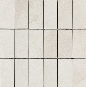 Marazzi Mystone Ardesia Bianco Mosaik 3D 30x30 M0AK dekorative Fliese