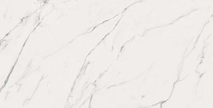 ABK Sensi Statuario Ultra Lux+Ret. 60x120: Marmoroptik Fliesen, Weiß mit schwarzen Adern