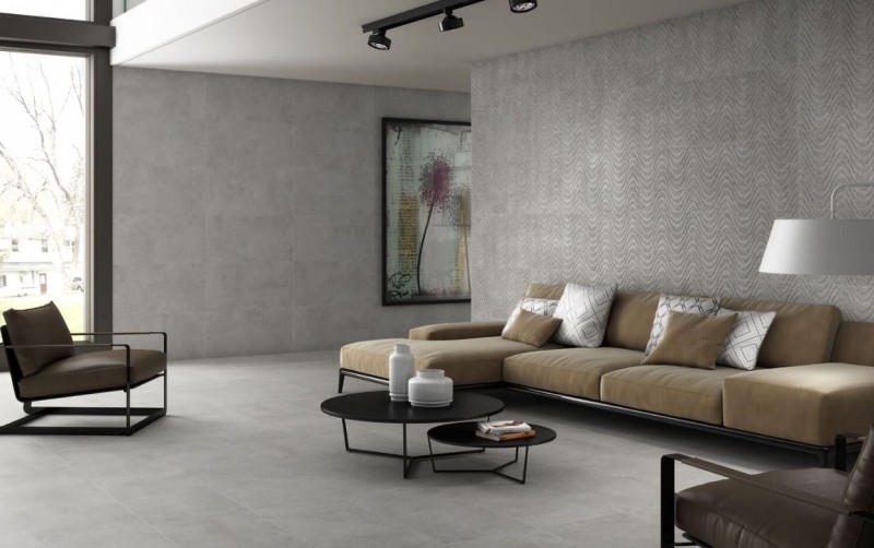 Gres szary kamień Saloni Quarz Gris 60 x 60 33893