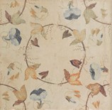 Beig-Blumen Fliesen Mainzu Marenostrum Sellos 1700 Dekor 15x15