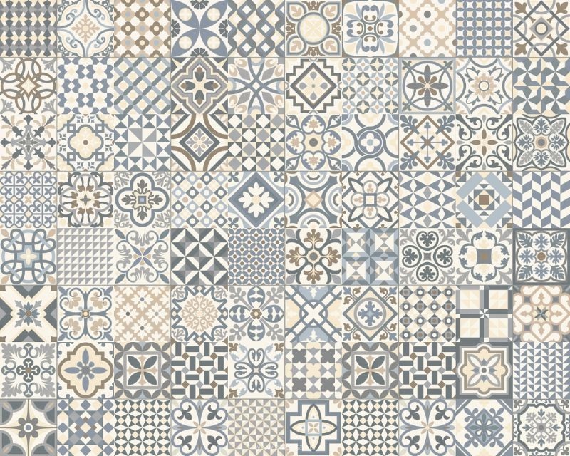 Gayafores Heritage Grey 33,15x33,15 płytki podłogowe patchwork 131836