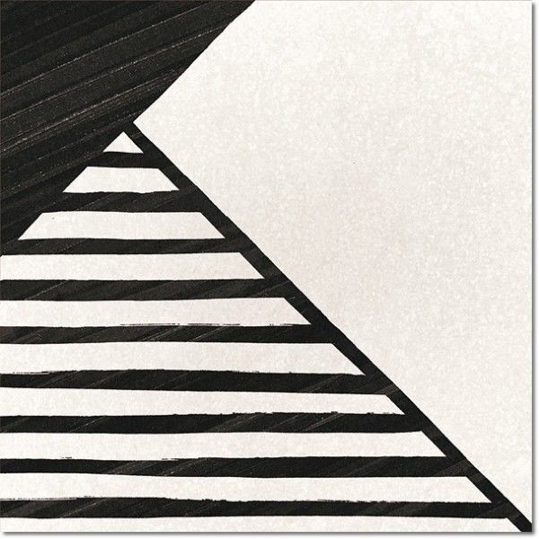 Equipe Caprice Deco Patchwork B&W 20x20 płytka gresowa 127003