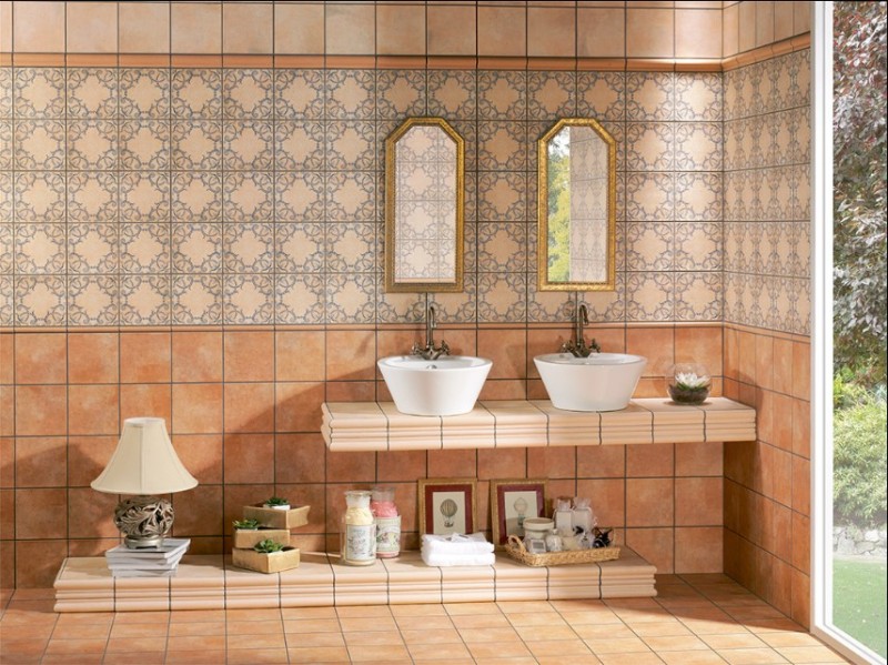 Płytki łazienkowe beżowe Mainzu Barro Crema 20X20 54488