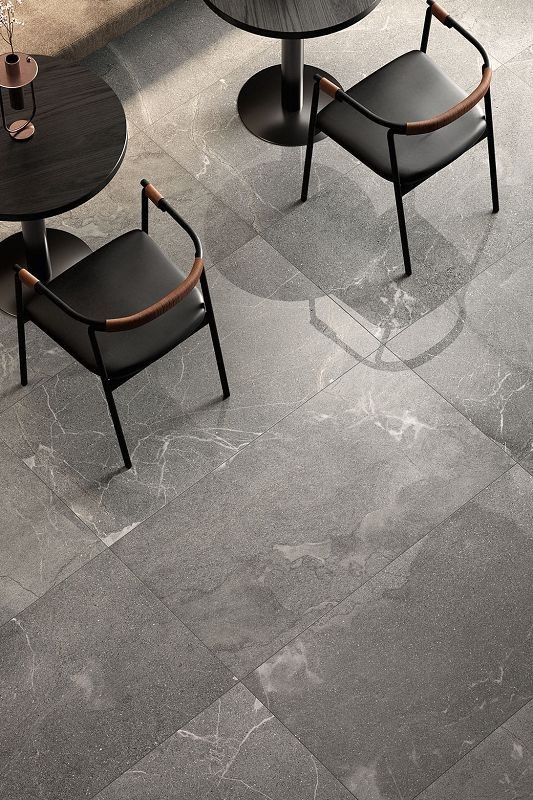 Coem Mea Lapis Grigio Scuro Lucidato Rettificato 60x60 LS607R płytki kamienne gresowe 123948