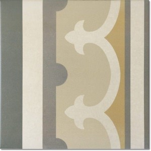Caprice Burgundy 20x20 Feinsteinzeug Fliese - Equipe