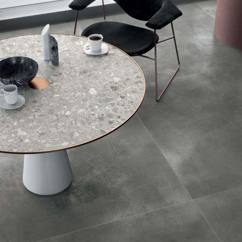 Ariana Luce Piombo Naturale 120x120 płytki gresowe imitujące beton 104972