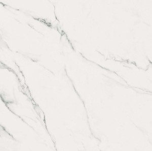 Abk Sensi Statuario Ultra Lux+Ret. 80x80: Große weiße Marmorfliesen 80x80 mit grauen Adern
